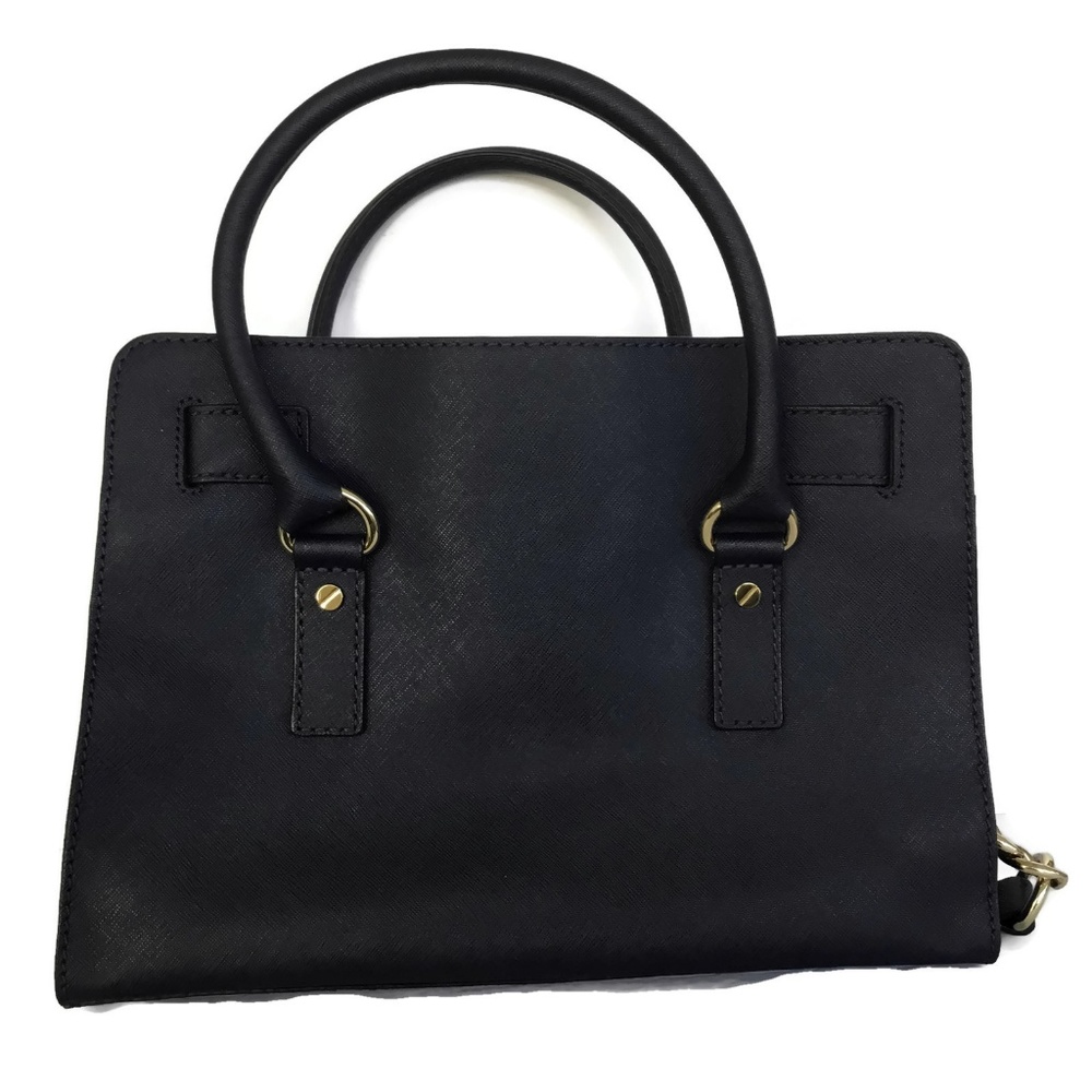 Michael Kors Satchel Bag Hamilton Shoulder Navy - Picture 3 of 8